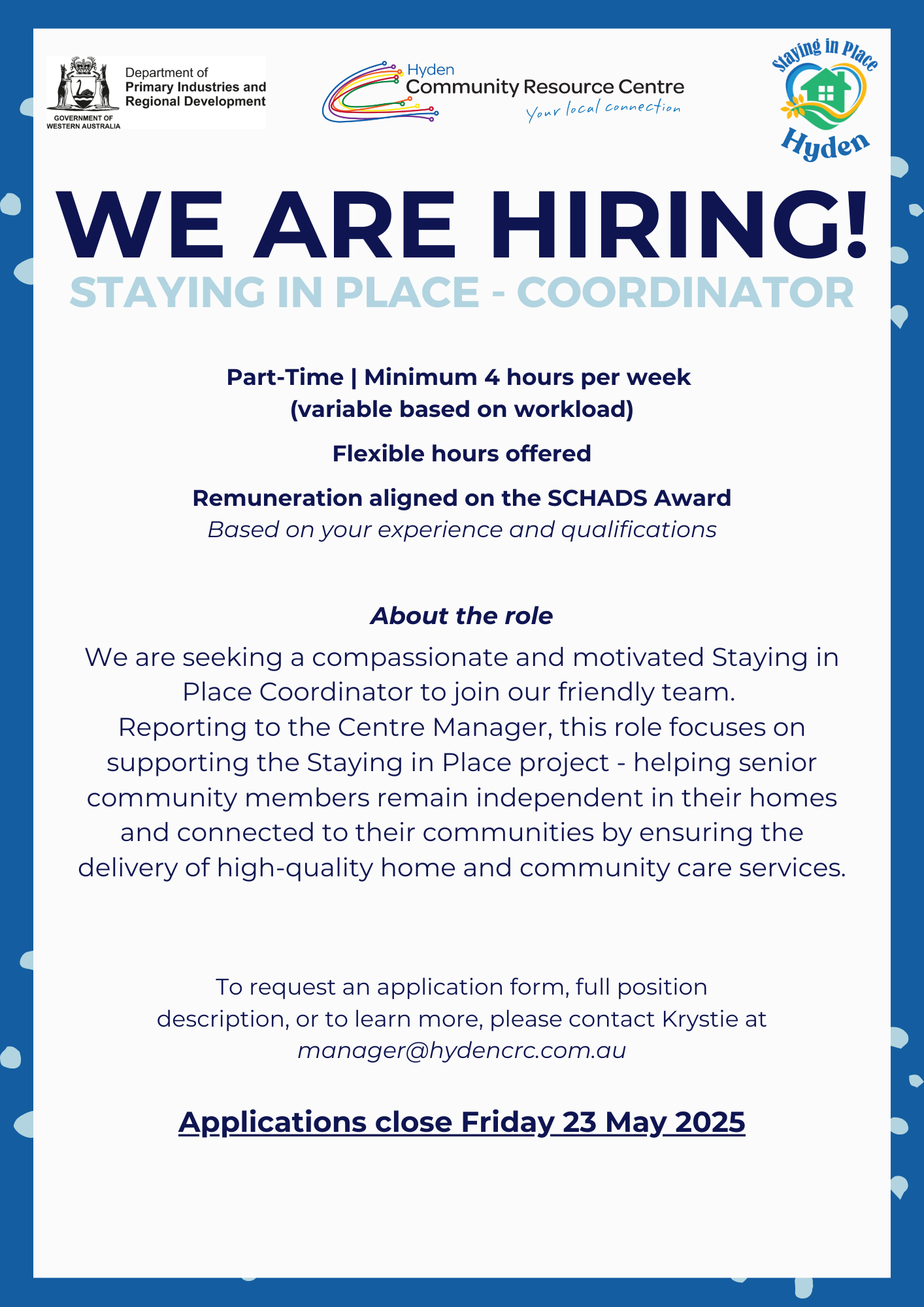 We are Hiring (A4)